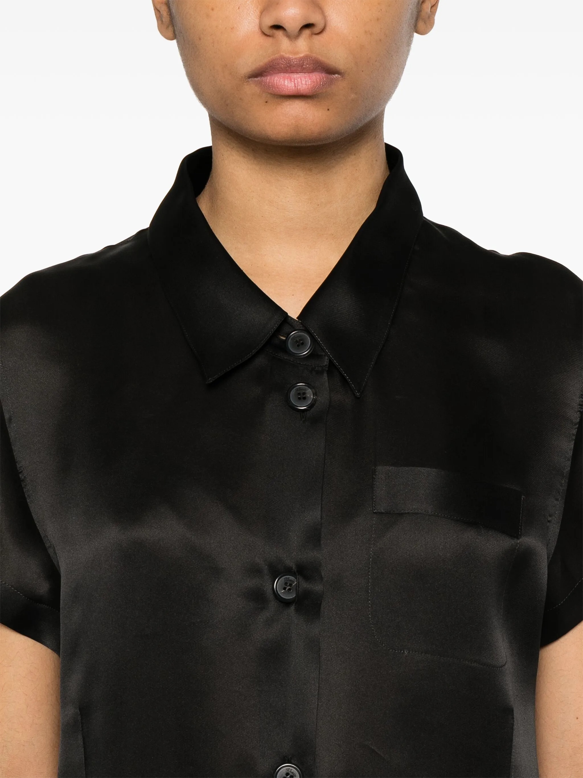 [KHAITE] Shirts Short Sleeve SS25 23833002