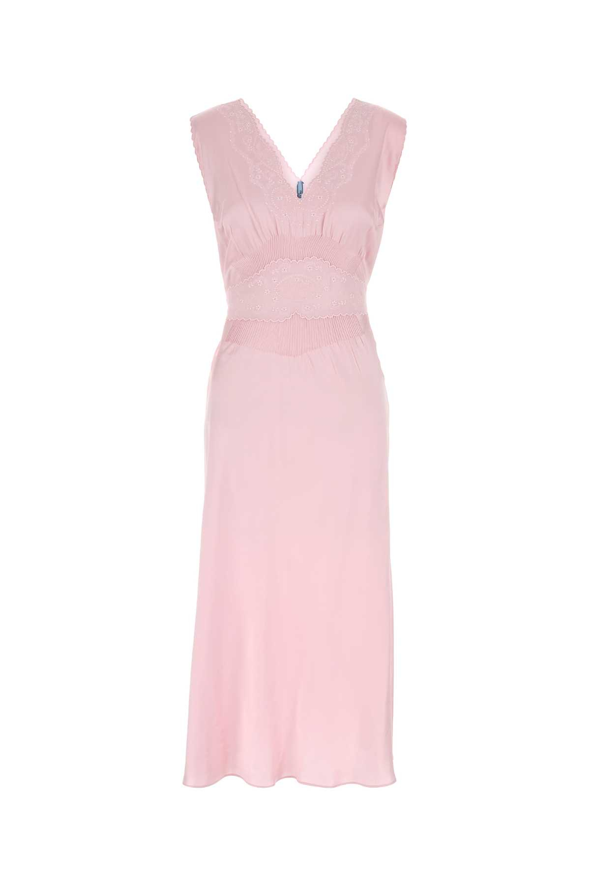 [Prada] Sleeveless dress SS25 P3O64RSOOO16YX F0028