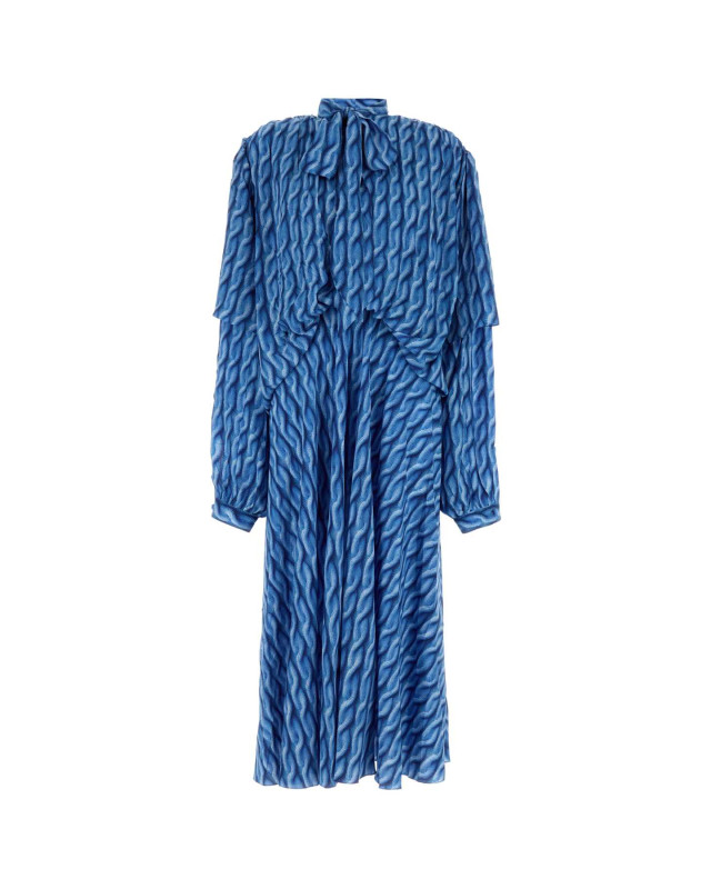 [Balenciaga] Long sleeve dress SS25 814150TRLB4 4011