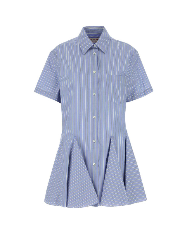 [Marni] Short sleeve dress SS25 ABMA1379S0UTC455 STB61