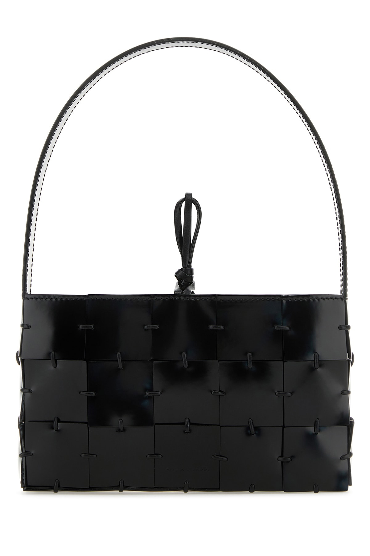 [Amina Muaddi] Bag SS24 MINASPAZZOLATO BLACKSILVER