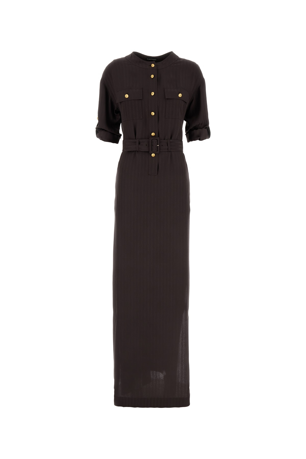 [Tom Ford] Short sleeve dress SS25 AB3427FAX1311 KB922
