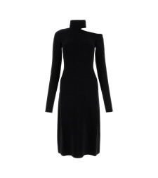 [Salvatore Ferragamo] Long sleeve dress SS24 112472769914 NERO