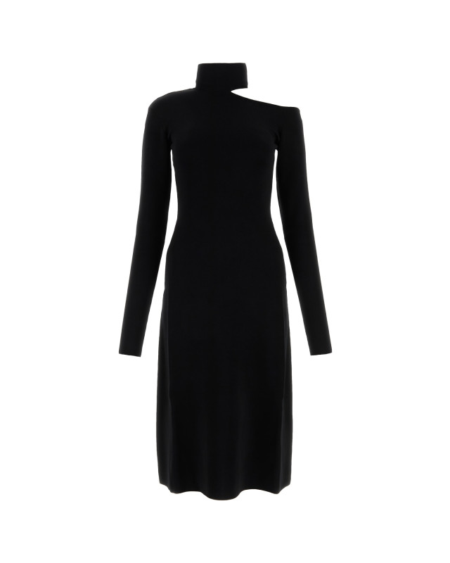 [Salvatore Ferragamo] Long sleeve dress SS24 112472769914 NERO