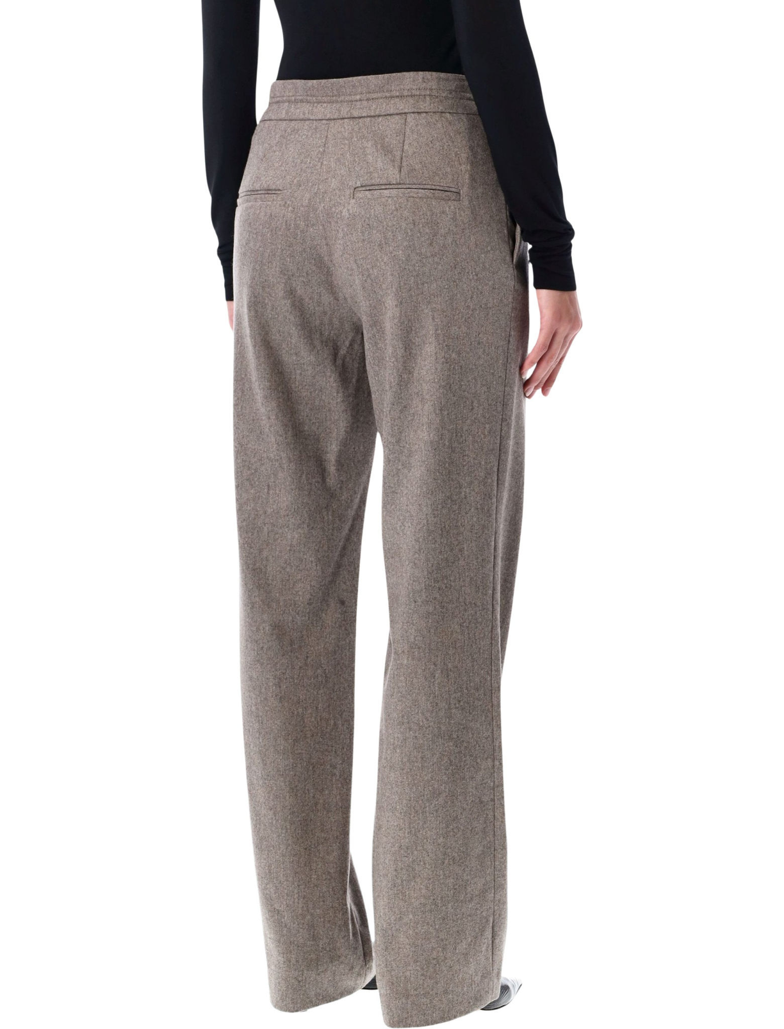 [LOULOU] Trousers FW25 HARLEMTAUPE MELA
