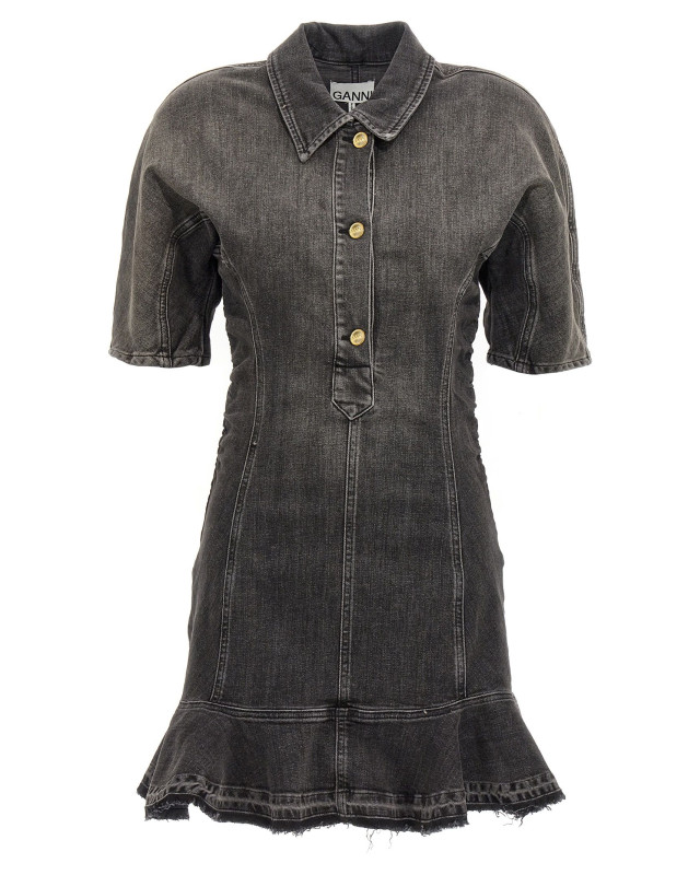 [GANNI] Short sleeve dress FW24 J1539006