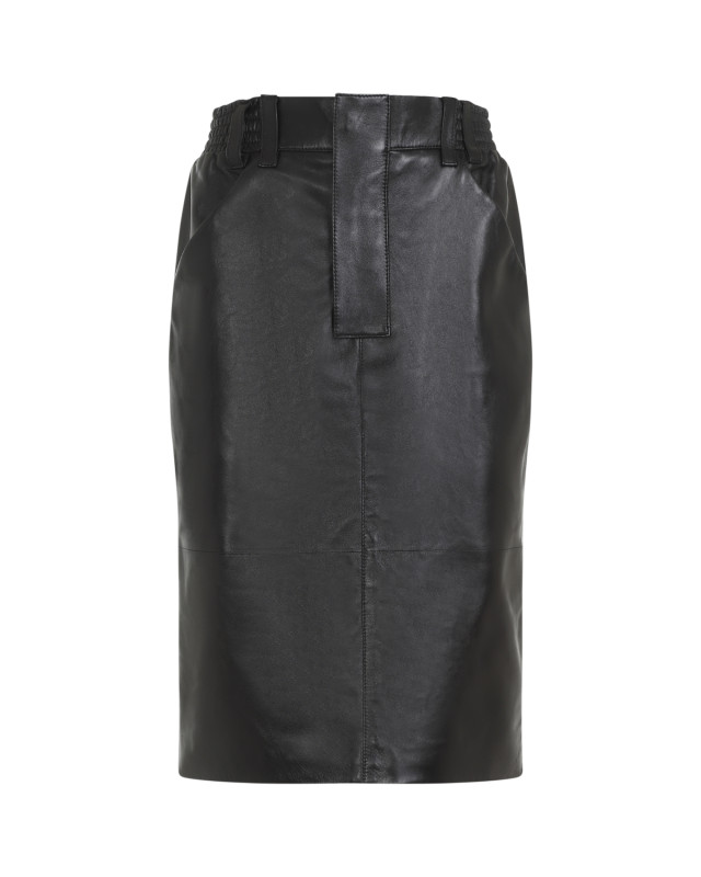 [Saint Laurent] Midi skirt FW25 803422.YC2TE