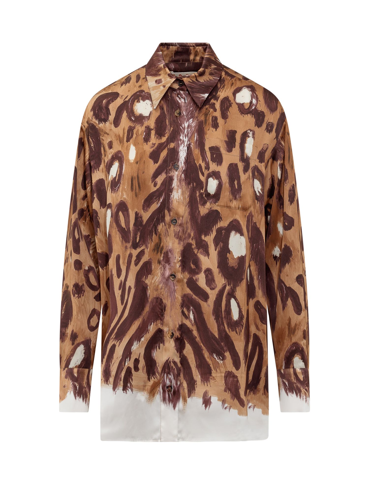 [Marni] Shirts Long Sleeve FW22 CAMA0490A0UTV912 WBM20