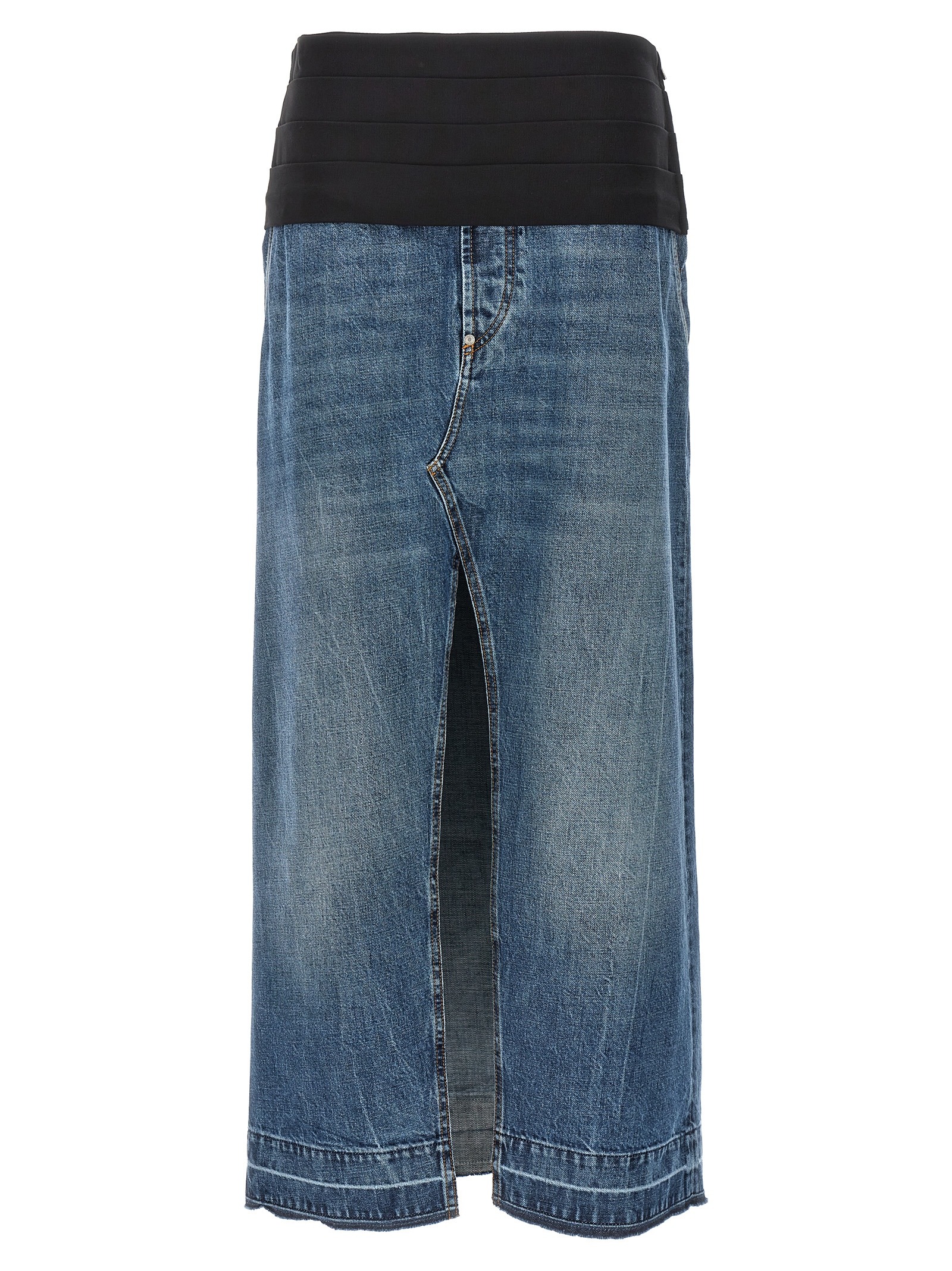 [Stella McCartney] Midi skirt SS24 6D02693SPH684149