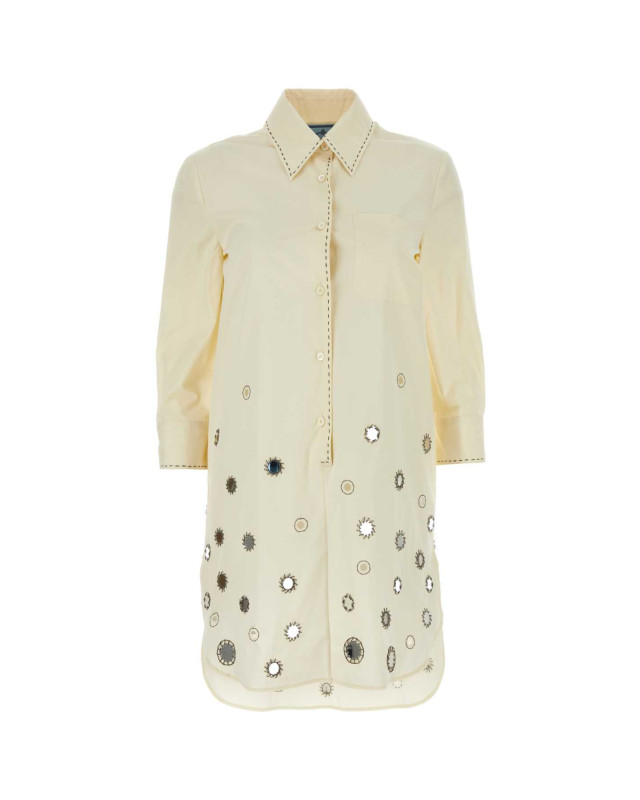 [Prada] Long sleeve dress FW24 P3M03RSOOO14I5 F0018