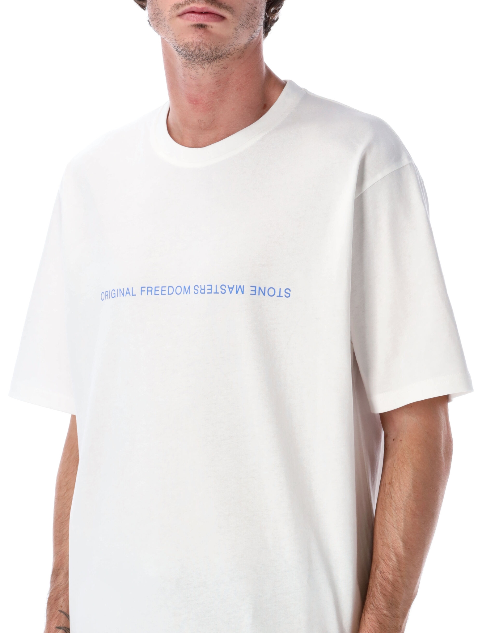 [GRAMICCI] T-shirts Short Sleeve FW25 G5FU-T086WHITE