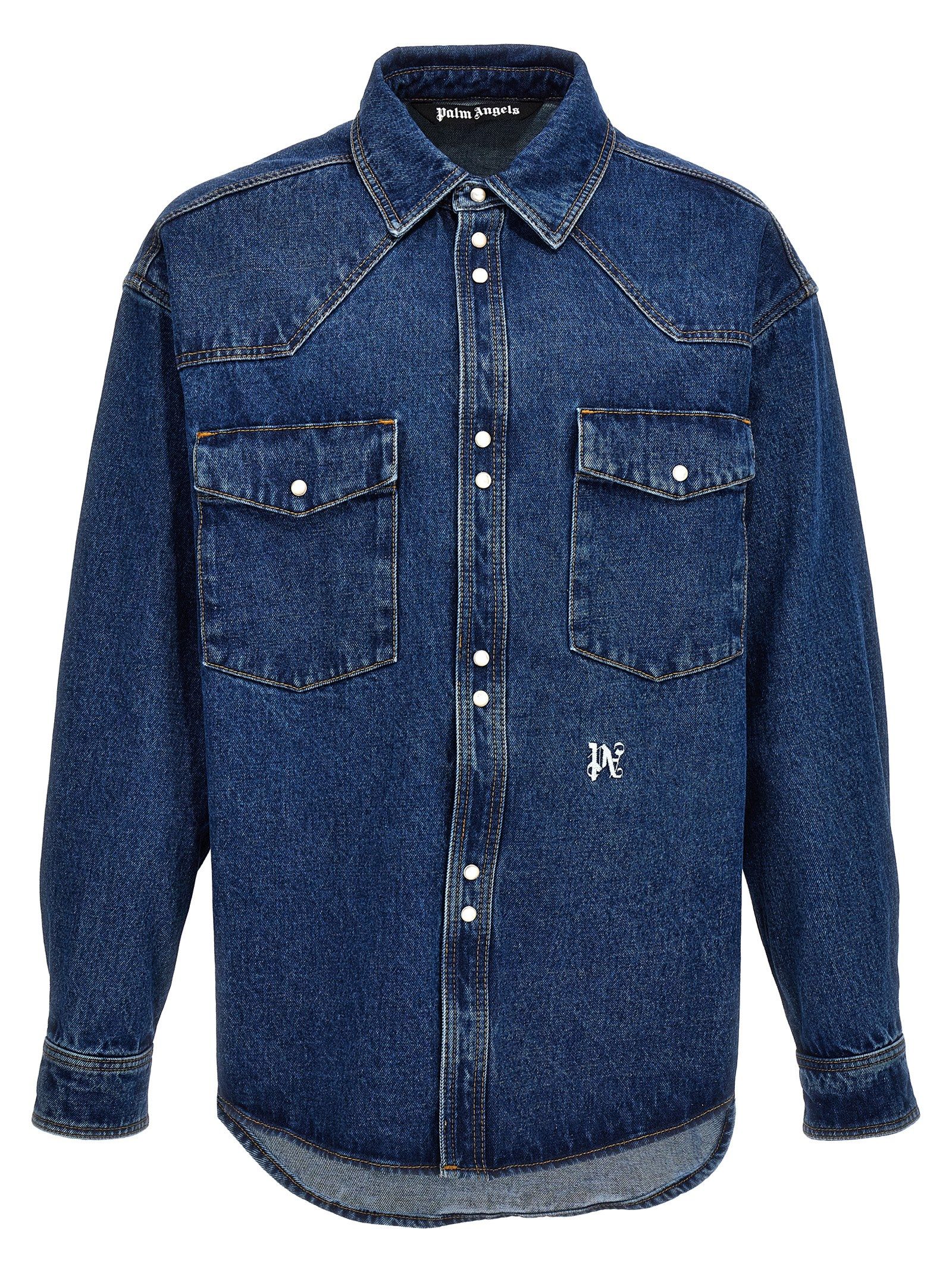 [Palm Angels] Casual Jacket SS24 PMYD023R24DEN00240014001