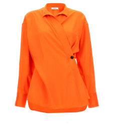 [Ferragamo] Blouse SS24 770456MANDARIN