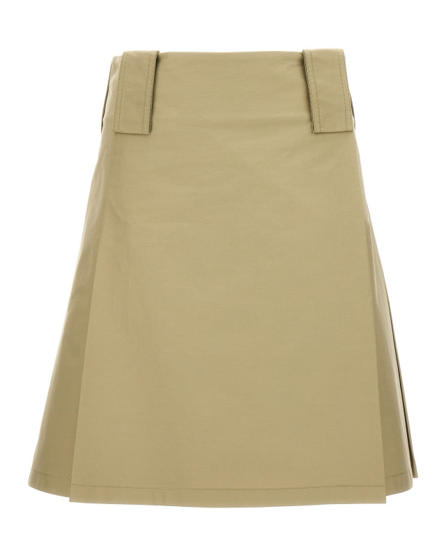 [Burberry] Midi skirt FW23 8076515HUNTER