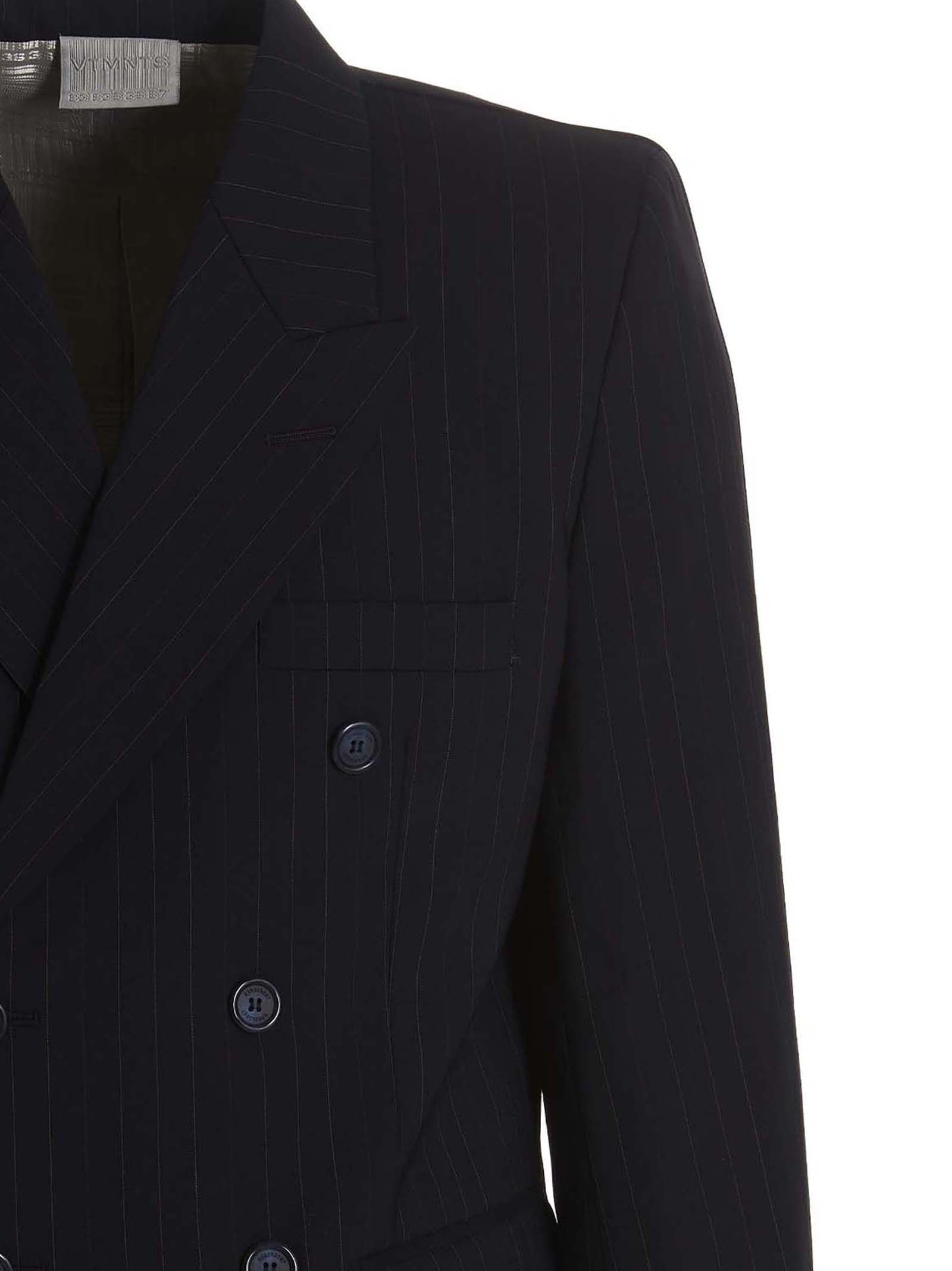[VTMNTS] Blazer SS23 VL16JA420PPINSTRIPE