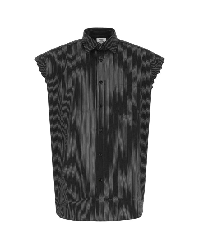[Vetements] Shirts Short Sleeve SS22 UE52SH100B BLACKSTRIPES