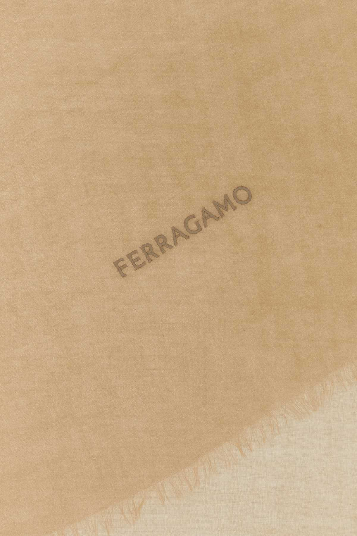 [Salvatore Ferragamo] Scarf FW23 320622762084 BEIGE