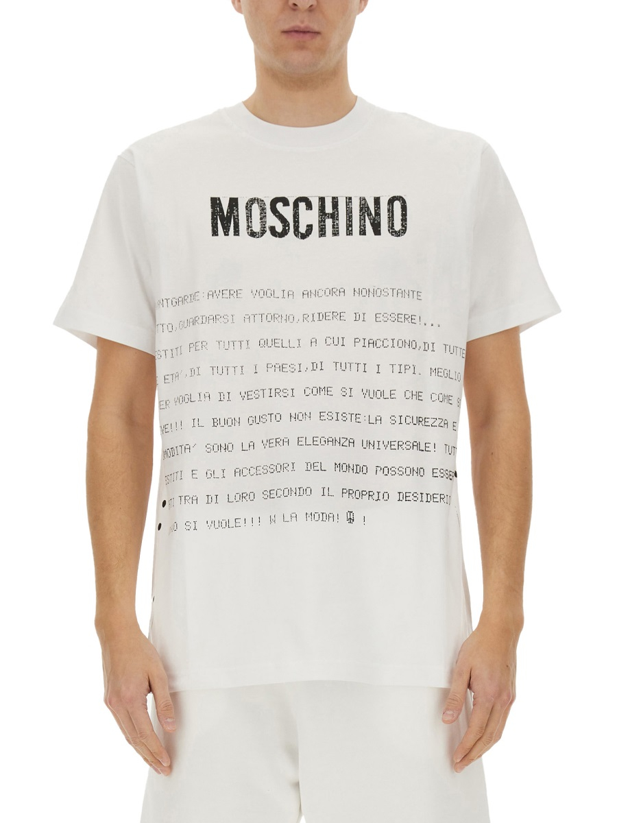 [Moschino] T-shirts Short Sleeve SS25 07170241_1001