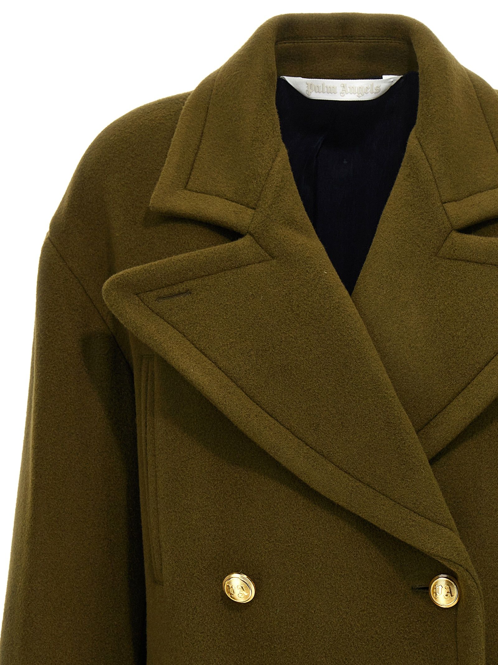 [Palm Angels] Coat FW23 PWER021F23FAB00156765676