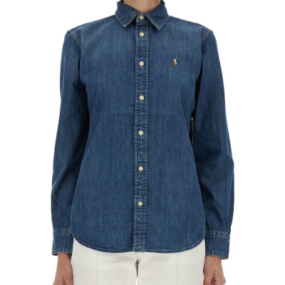 [Polo Ralph Lauren] Shirts Long Sleeve SS26 211969458_001MERCEDWASH
