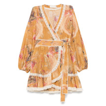 [Zimmermann] Long sleeve dress FW25 3245DSS253MTDPFL