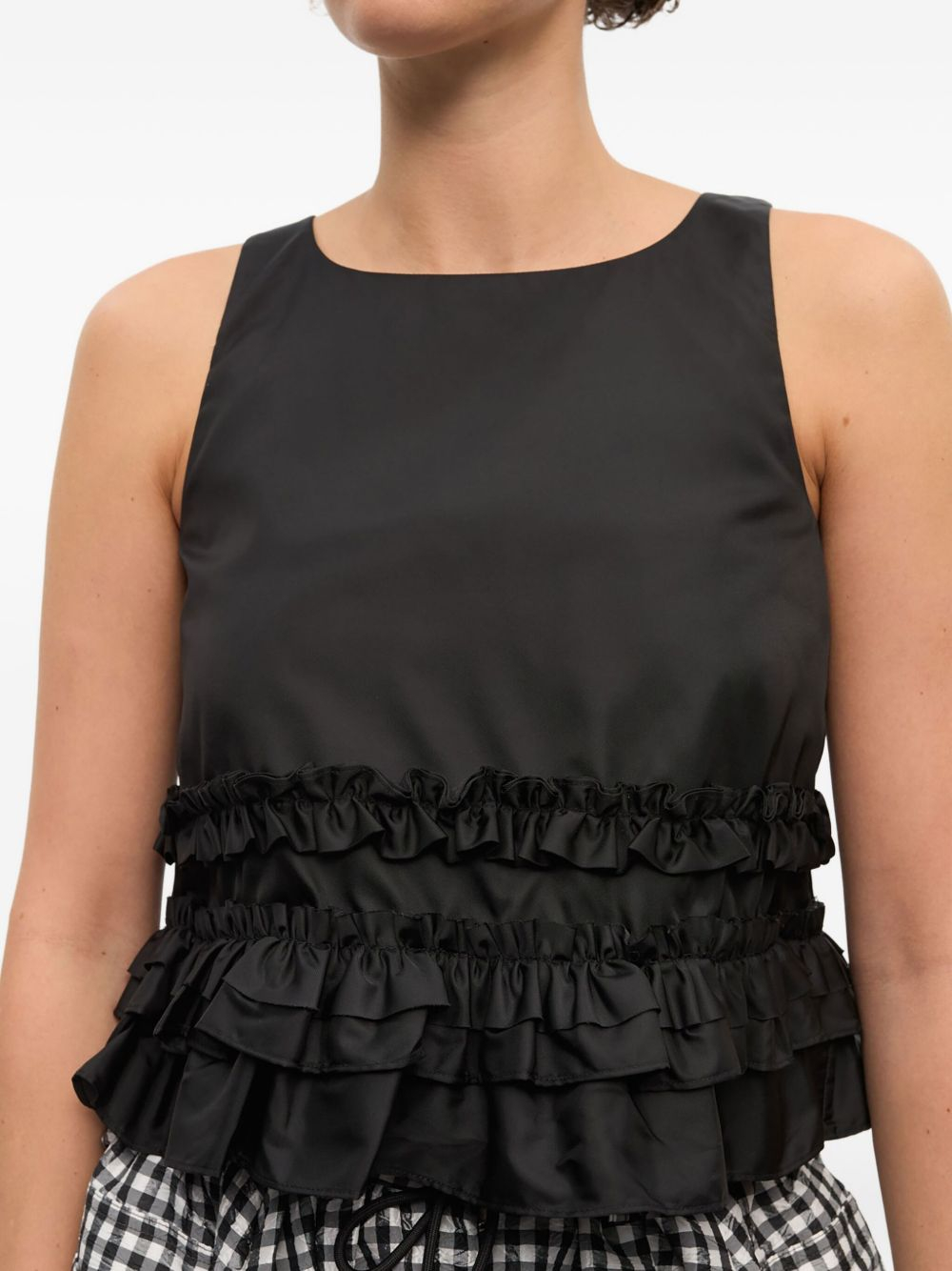 [GANNI] T-shirts Sleeveless FW25 W0564099
