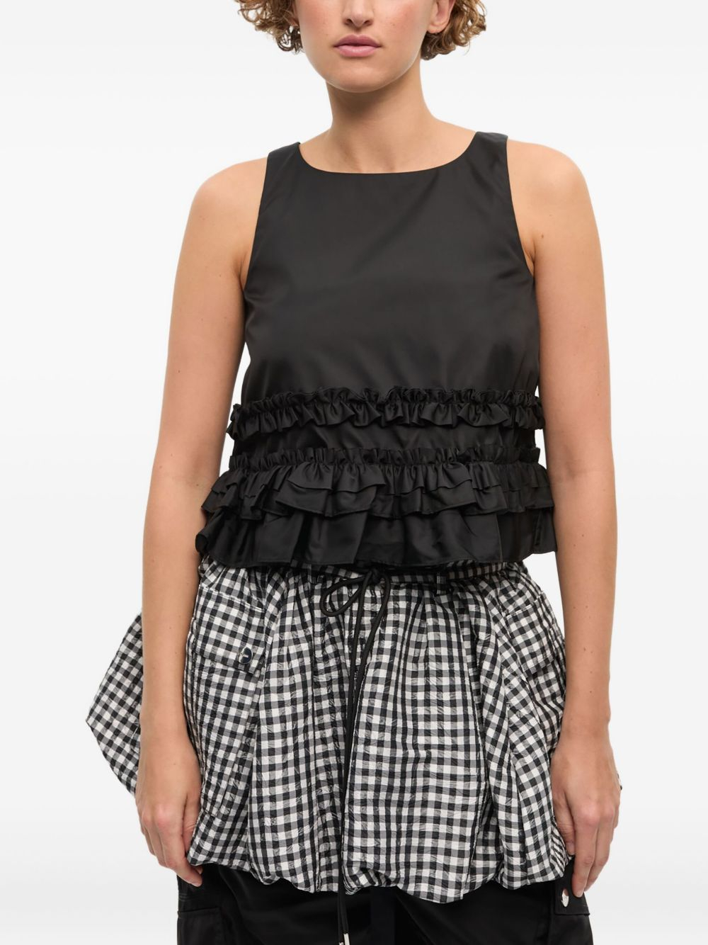 [GANNI] T-shirts Sleeveless FW25 W0564099