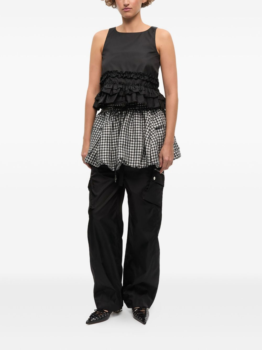 [GANNI] T-shirts Sleeveless FW25 W0564099