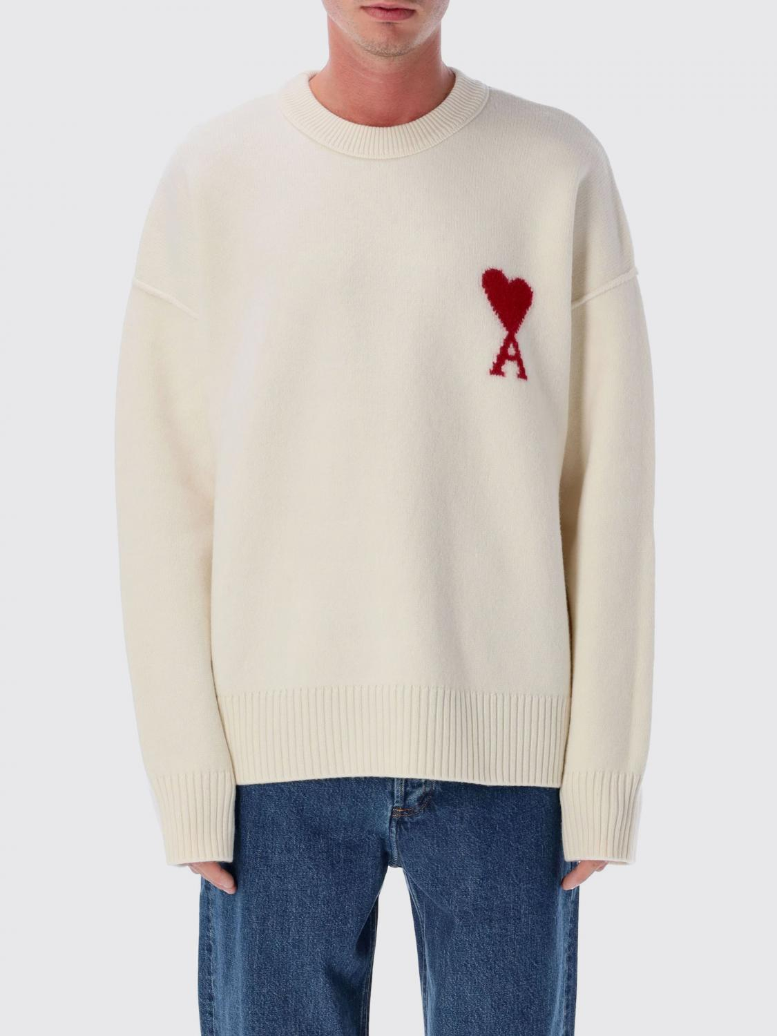 [Ami Paris] Knitwear FW25 UKS838018 154