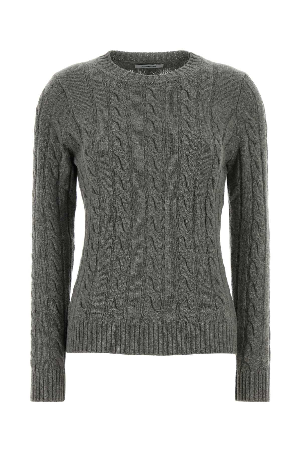 [GIMAGUAS] Knitwear FW25 BRAIDJUMPER GREY