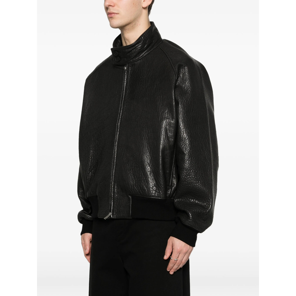 [Studio Nicholson] Leather Jacket SS26 SNM-1355 OVER BLACK