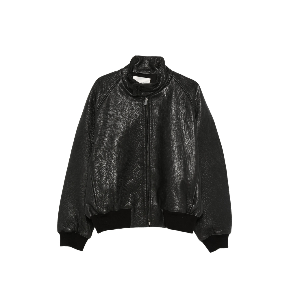 [Studio Nicholson] Leather Jacket SS26 SNM-1355 OVER BLACK