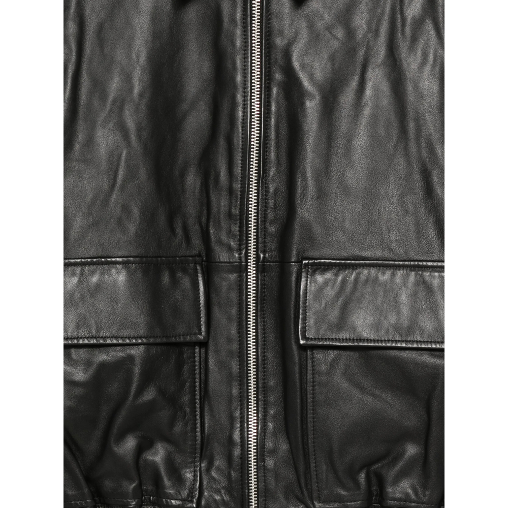 [Studio Nicholson] Leather Jacket SS26 SNM-1115 PISTON BLACK