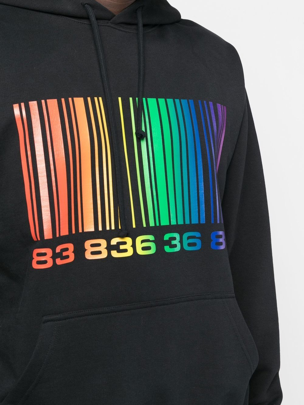 [VTMNTS] Hoodie FW22 VL14HD250BRAINBOWBLACK/RAINBOW