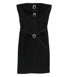 [SELF PORTRAIT] Sleeveless dress FW25 AW25821MBBLACK