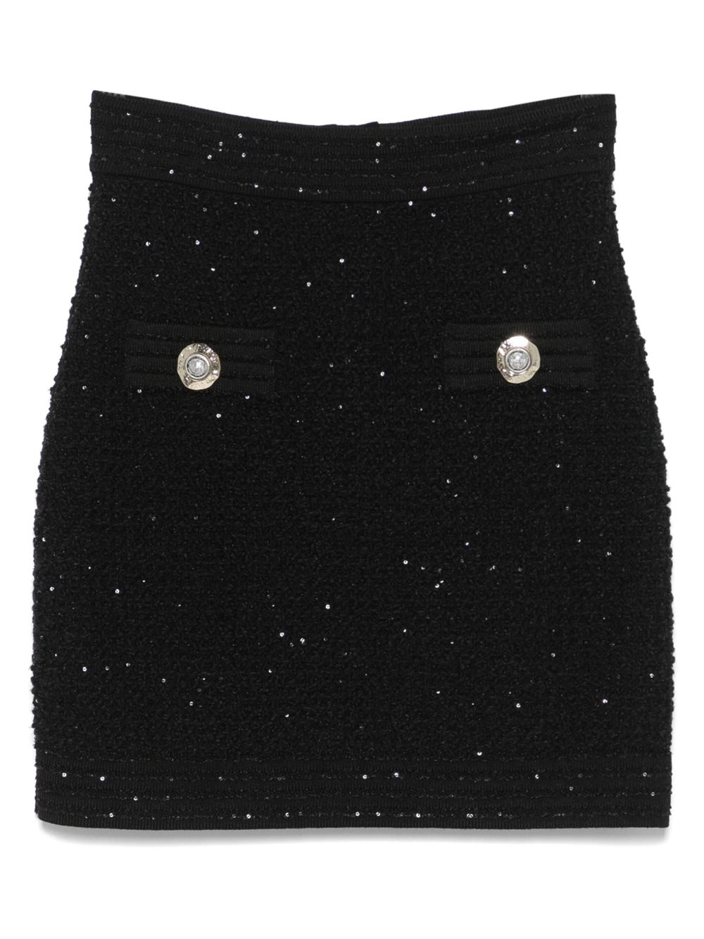 [Balmain] Midi skirt FW25 FF1LB015KI740PA