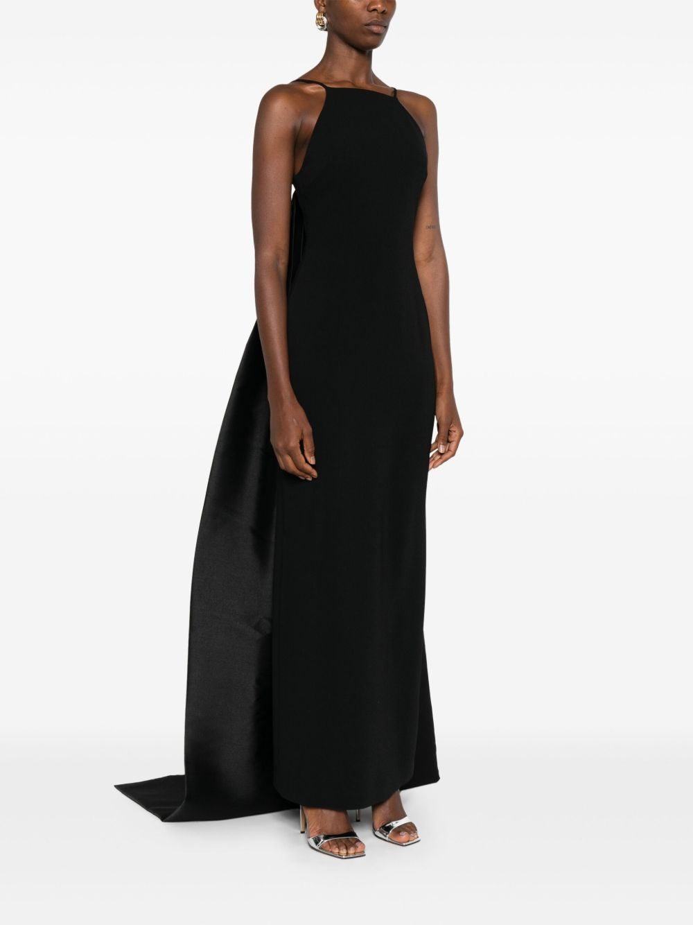 [Solace London] Sleeveless dress FW25 OS44009BLACK