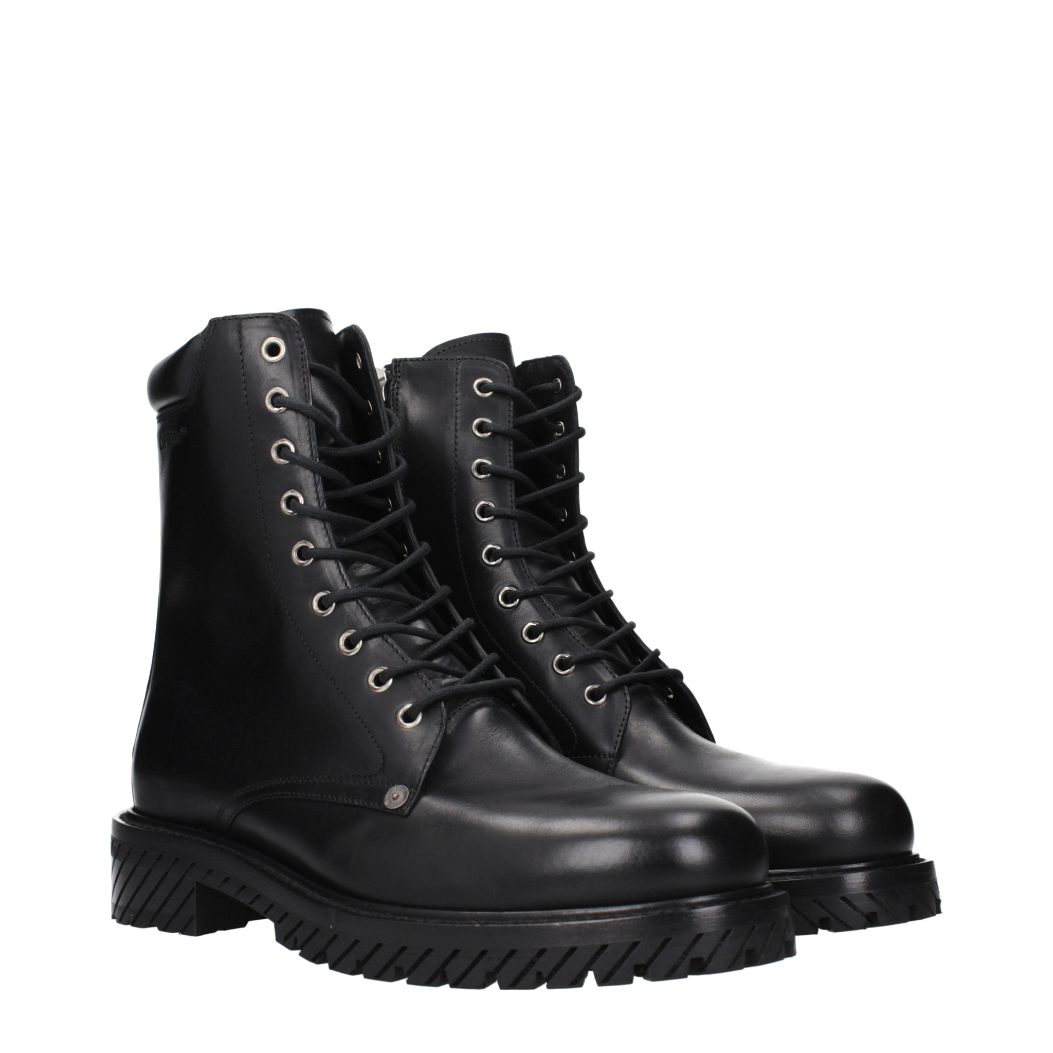 [Off-White] Ankle boots SS25 OMID025LEA0011010