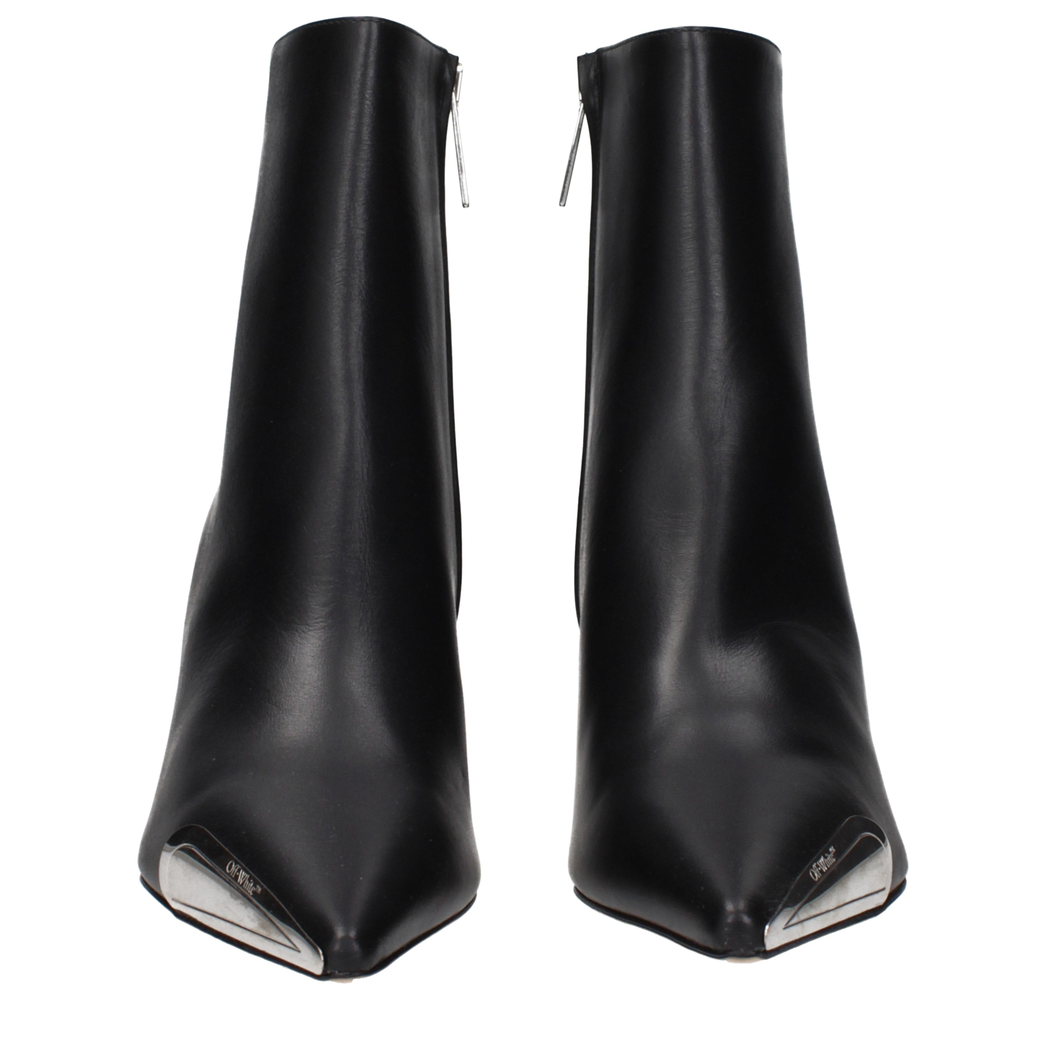 [Off-White] Ankle Boots SS25 OWID054LEA0011072