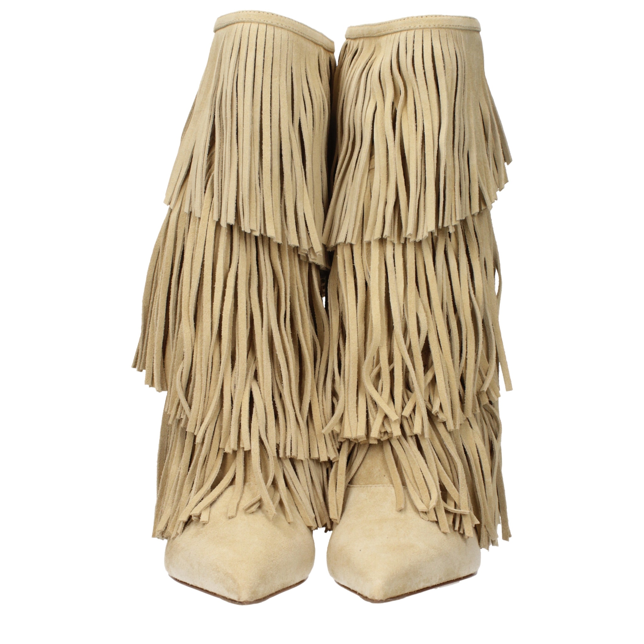 [Paris Texas] Long Boots SS25 PX1531XV0SSECRU