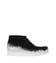 [Clarks] Loafer SS25 WALLABEEBOOTCAMOSCIOBLKWHITE