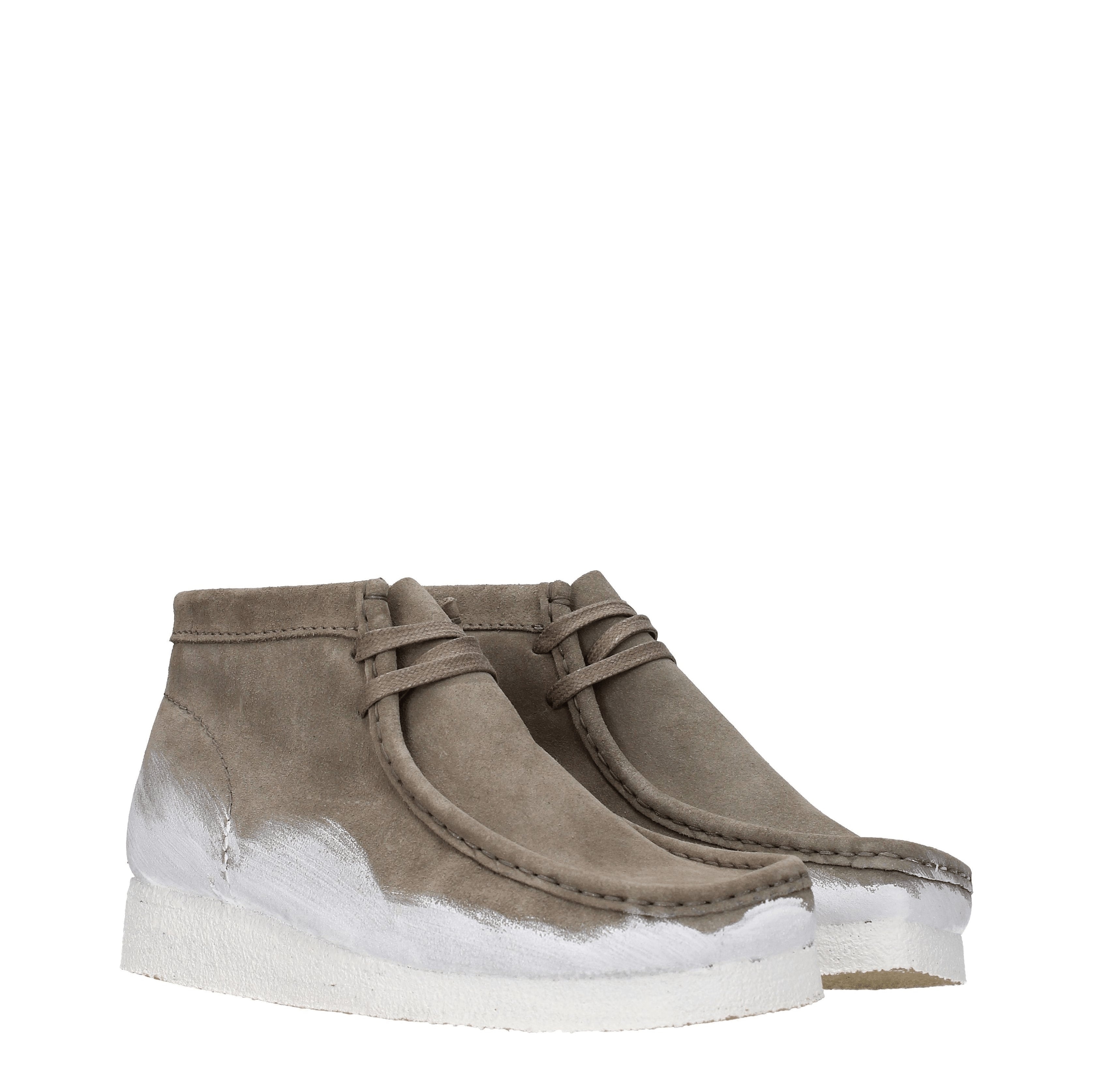 [Clarks] Loafer SS25 WALLABEEBOOTCAMOSCIOSAGECOMBI