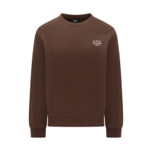 [Apc] Sweatshirt FW25 COHBVM27913 ECRU BROWN