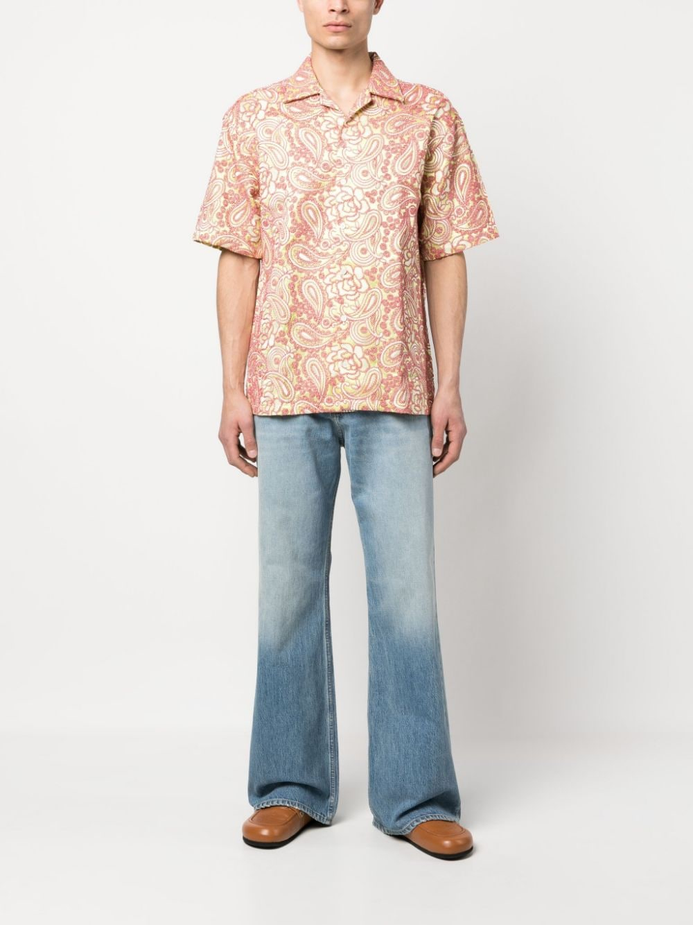 [Bluemarble] Shirts Short Sleeve SS23 SH01FT10A23RED