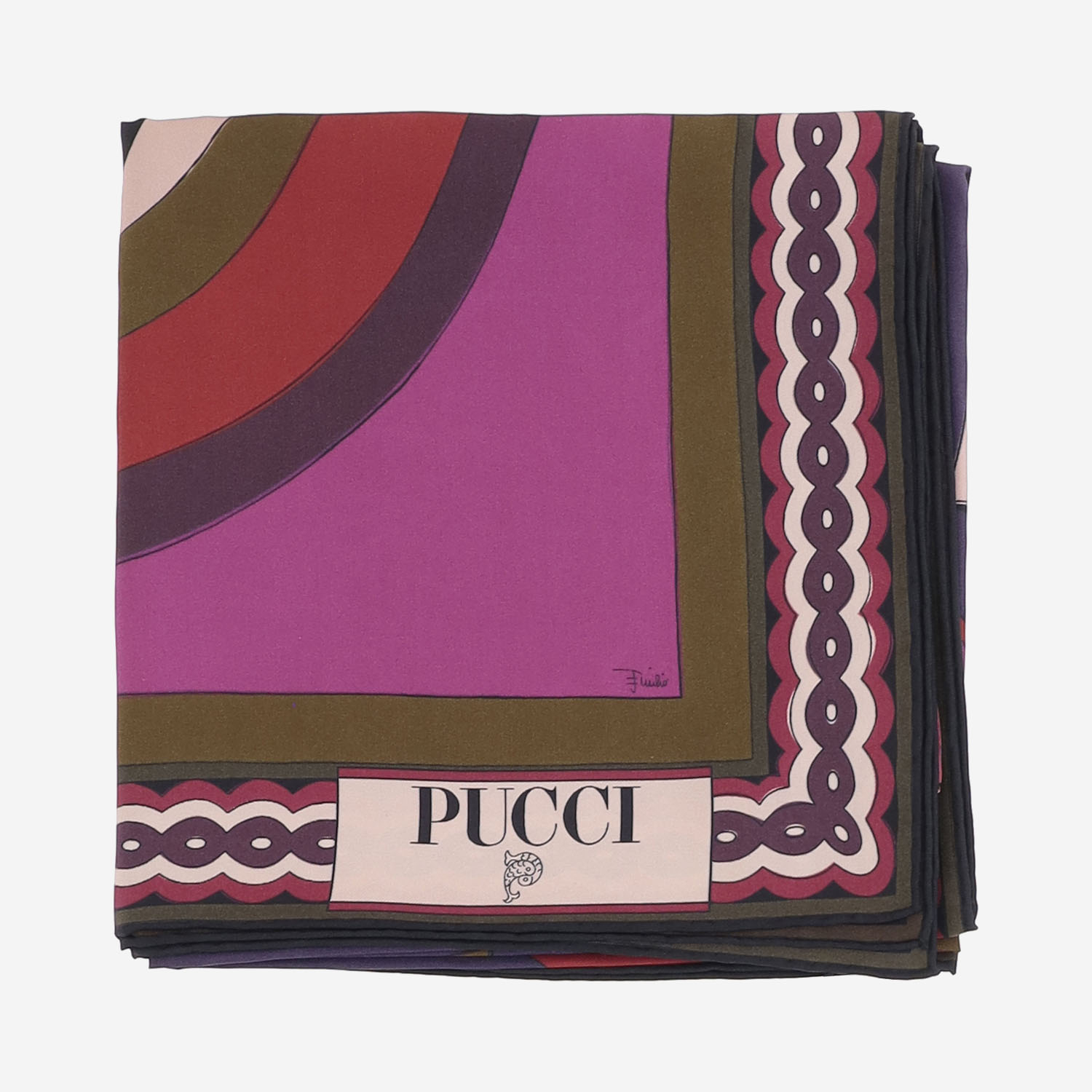 [Emilio Pucci] Scarf FW25 5UGB455UC322
