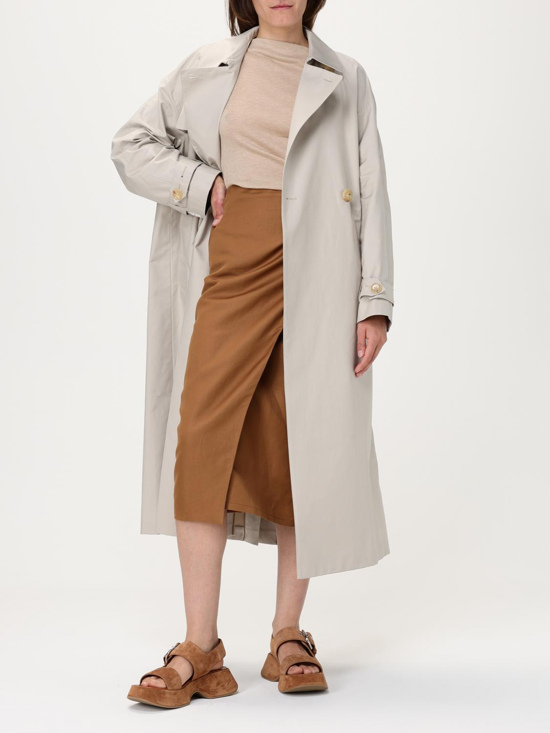 [MAX MARA THE CUBE] Trench Coat FW25 2519021064600 002