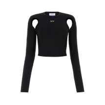 [Off White] T-shirts Long Sleeve SS24 OWAD211C99JER001 1001