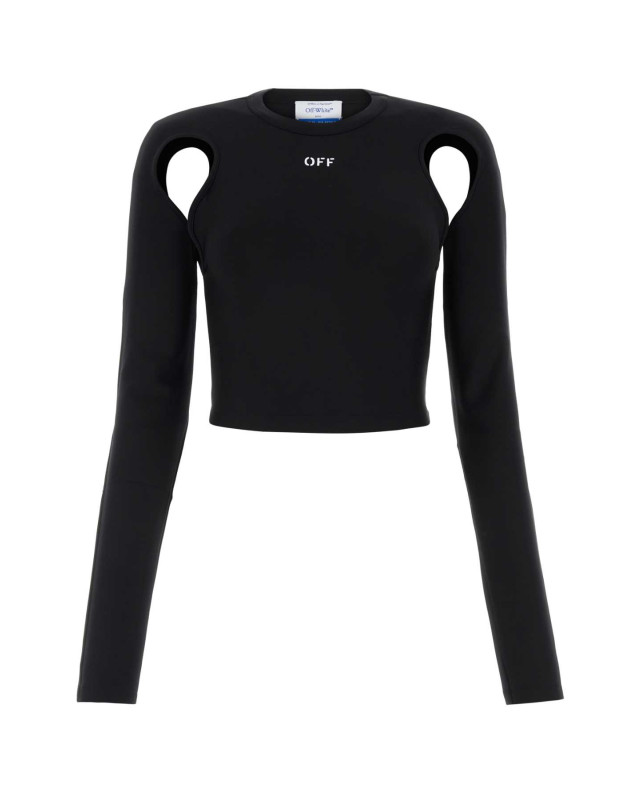 [Off White] T-shirts Long Sleeve SS24 OWAD211C99JER001 1001