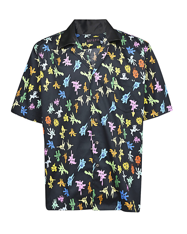 [HAVANII] Shirts Short Sleeve SS22 FOLLIBLACK