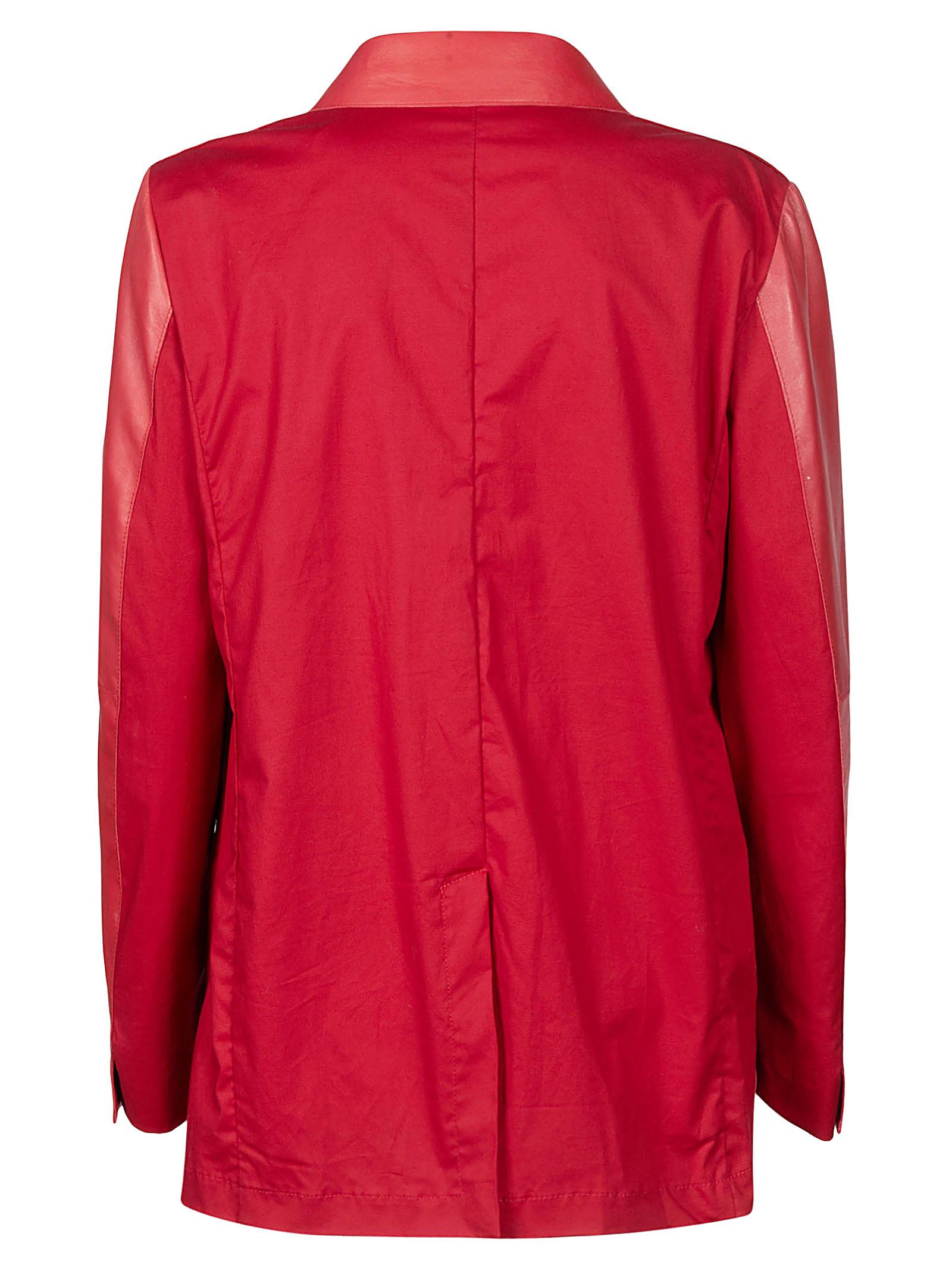 [LIVEN] Leather Jacket SS22 LIV412NP0880RED